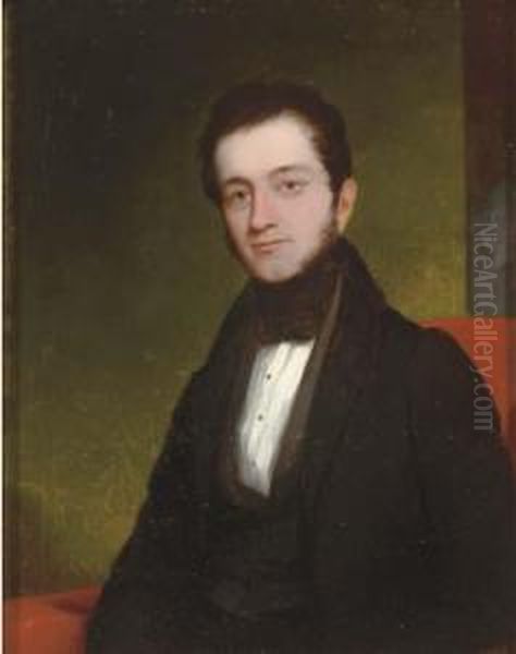 Portrait Of William Weir Oil Painting by Robert Walter Weir