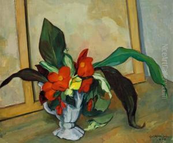 Blumen Oil Painting by Emil Rudolf Weiss