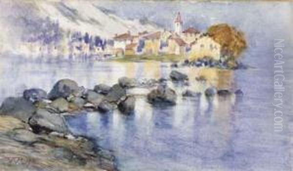 Sul Lago Oil Painting by Renzo Weiss