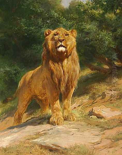 The King 1888 Oil Painting by Rosa Bonheur