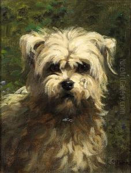 A Faithful Companion Oil Painting by Ludmilla P. Welch