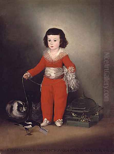 Don Manuel Osorio Manrique de Zuga possibly 1790 Oil Painting by Rosa Bonheur