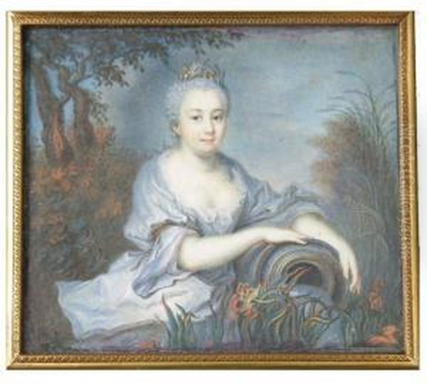 Allegorie D'une Riviere Oil Painting by Jean Daniel Welper