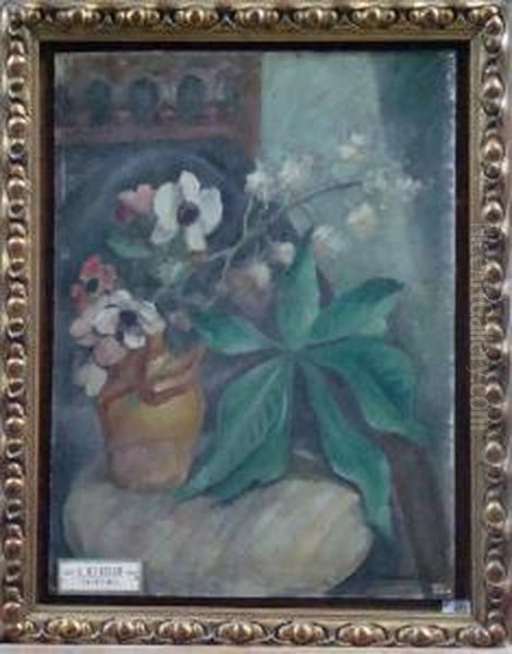 Printemps Oil Painting by Albert Wenbaum