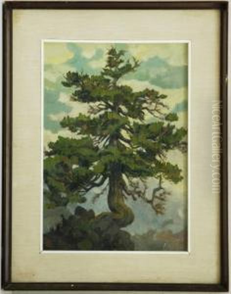 Albero Oil Painting by Franz Wenger