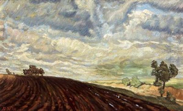 Landschaft Oil Painting by Brynolf Wennerberg