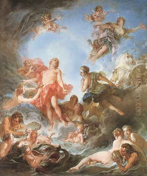 The Rising of the Sun 1753 Oil Painting by Francois Boucher