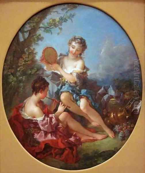 Bacchantes Oil Painting by Francois Boucher