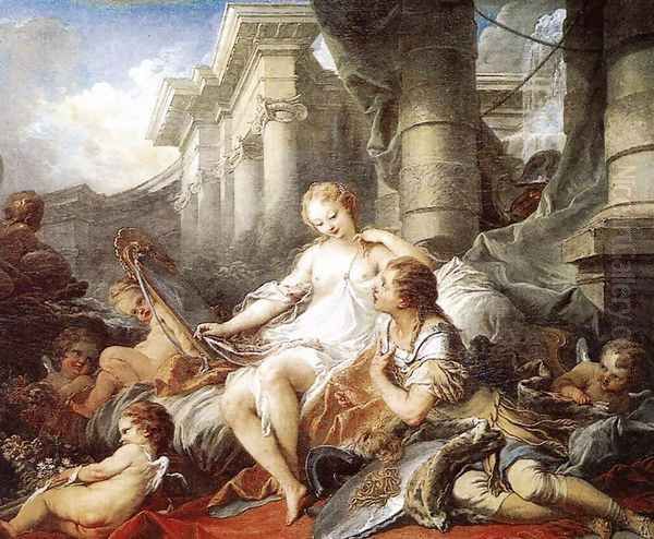 Rinaldo and Armida Oil Painting by Francois Boucher