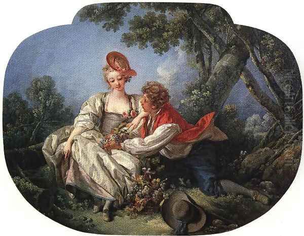 The Four Seasons Autumn 1755 Oil Painting by Francois Boucher