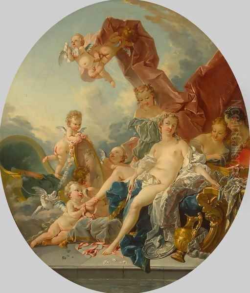 Toilet of Venus Oil Painting by Francois Boucher