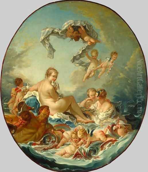 Triumph of Venus Oil Painting by Francois Boucher