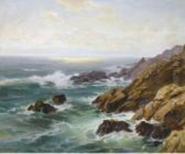 Seascape Oil Painting by Constantin Alexandr. Westchiloff