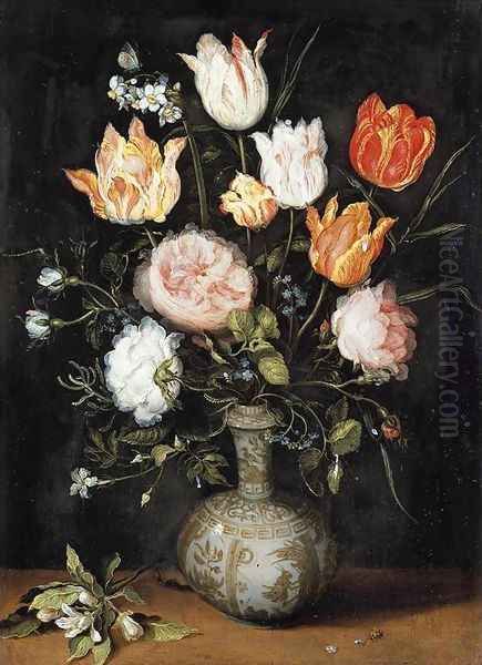 Still-Life of Flowers Oil Painting by Pieter The Younger Brueghel