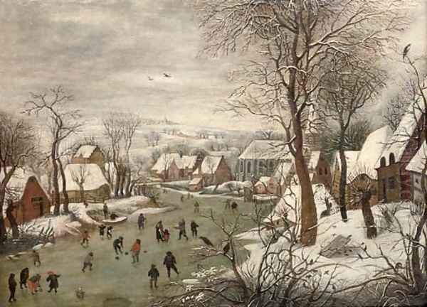 Untitled 2 Oil Painting by Pieter The Younger Brueghel