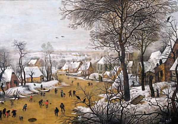 The birdtrap 2 Oil Painting by Pieter The Younger Brueghel