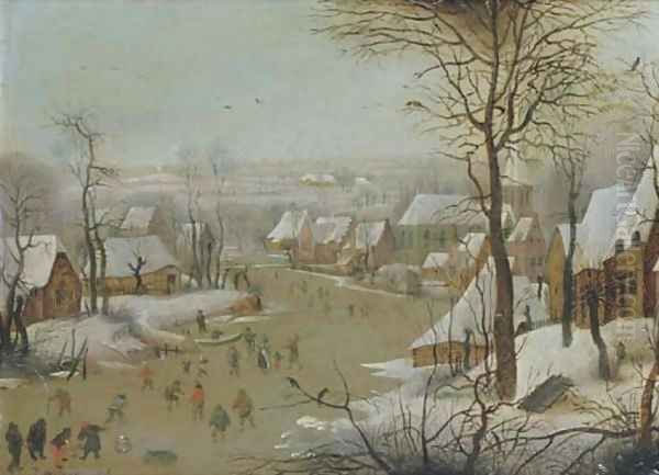 Untitled Oil Painting by Pieter The Younger Brueghel