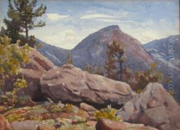 Western Landscape Oil Painting by Clifton A. Wheeler