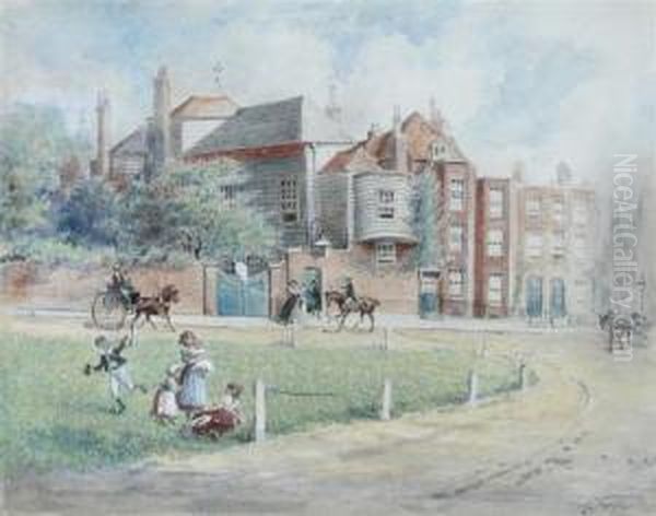 Romney's House Oil Painting by John Frederick Wheeler