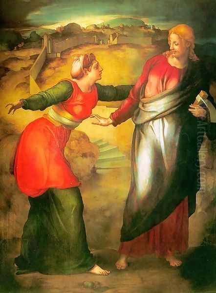 Noli me Tangere Oil Painting by Agnolo Bronzino