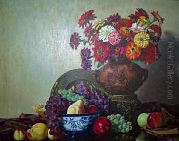 Still Life Oil Painting by George Whinnen