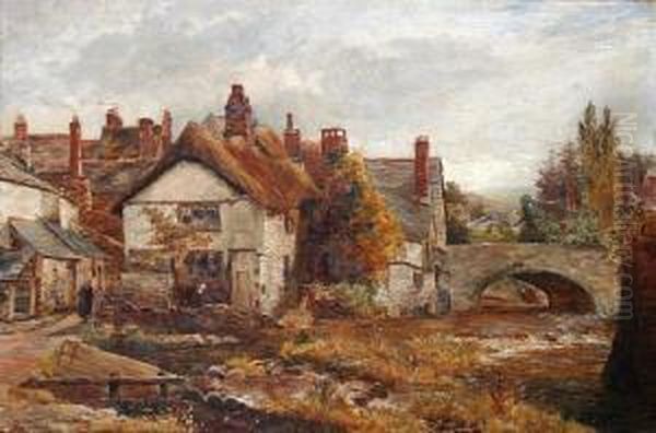 Okehampton, Devon Oil Painting by John Whipple