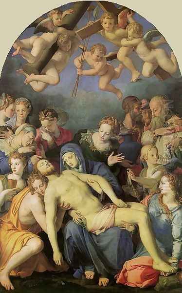 The Deposition of Christ Oil Painting by Agnolo Bronzino