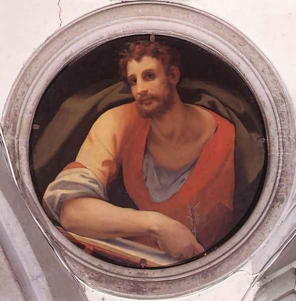 St. Mark Oil Painting by Agnolo Bronzino