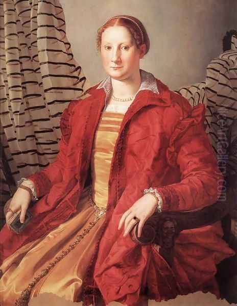 Portrait of a Lady Oil Painting by Agnolo Bronzino