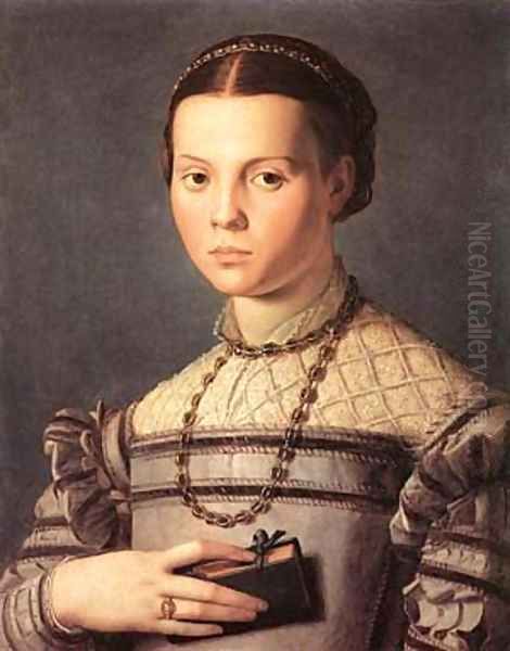 An Unknown Child Oil Painting by Agnolo Bronzino