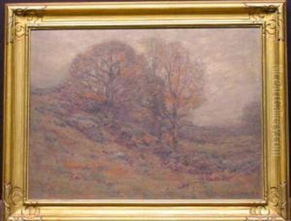 Autumn, Lyme, Connecticut Oil Painting by Henry Cook White