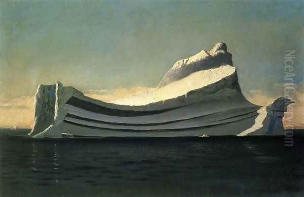 Iceberg Oil Painting by William Bradford