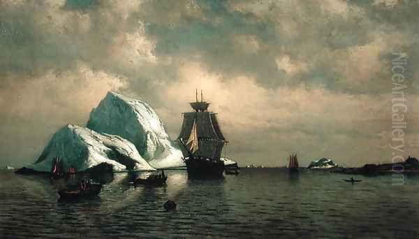 Afternoon on the Labrador Coast, 1878 Oil Painting by William Bradford