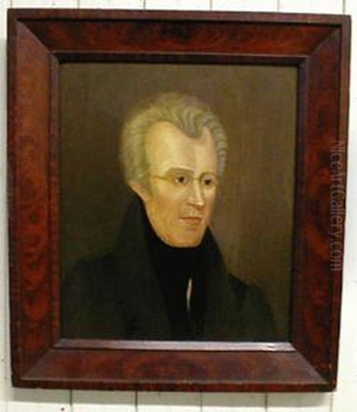 Andrew Jackson Oil Painting by Ralph Eleaser Whiteside Earl