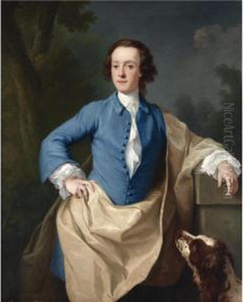 Portrait Of Thomas Barrett-lennard, 17th Baron Dacre Oil Painting by Isaac Whood