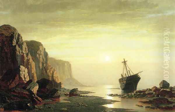 The Coast of Labrador II Oil Painting by William Bradford