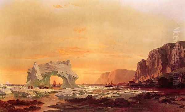 The Archway Oil Painting by William Bradford