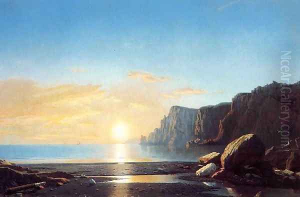 Off the Coast of Labrador Oil Painting by William Bradford