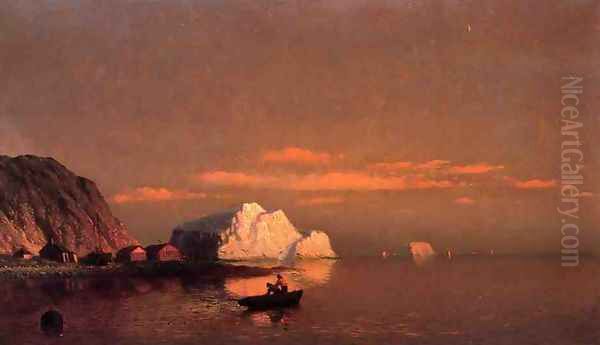 Fishermen off the Coast of Labrador II Oil Painting by William Bradford