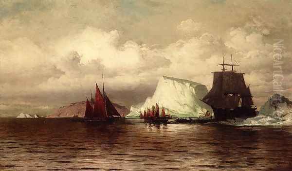 The Coast of Labrador Oil Painting by William Bradford