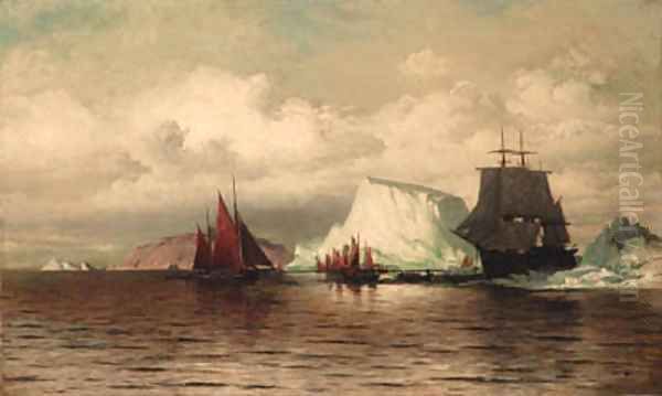 The Coast of Labrador 2 Oil Painting by William Bradford