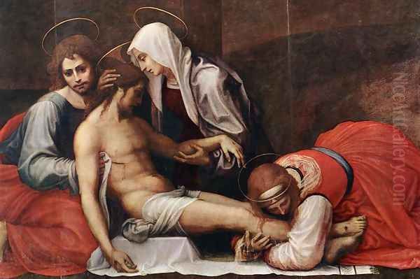 Deposition Oil Painting by Fra Bartolomeo