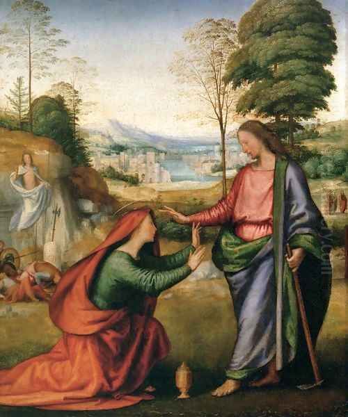 Noli Me Tangere Oil Painting by Fra Bartolomeo