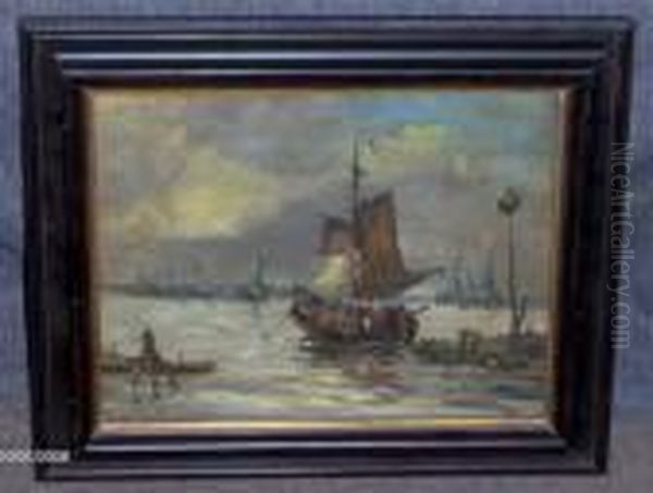 Sans Titre [marine] Oil Painting by Nicolaas Martinus Wijdoogen