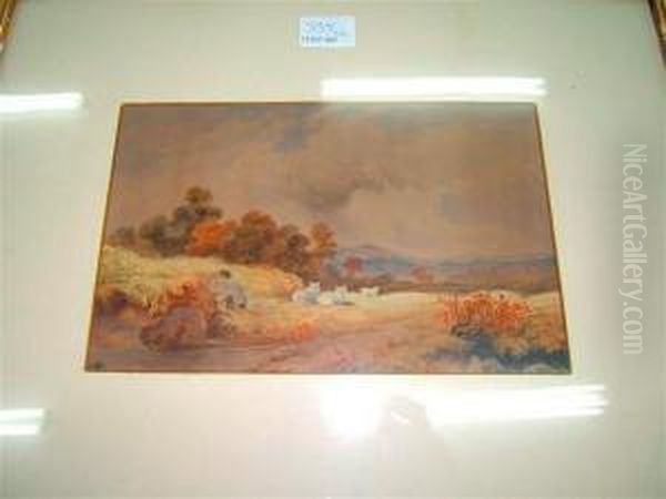 Hampstead Heath Oil Painting by Henry Wilcocks