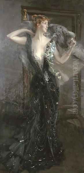 La Contessa Speranza Oil Painting by Giovanni Boldini