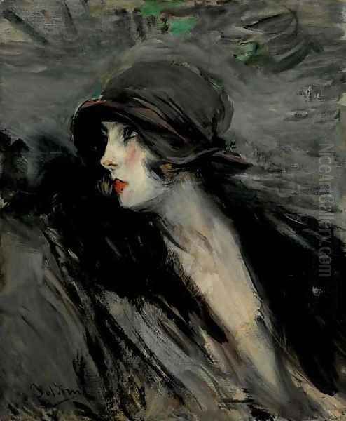 Ritratto di Suzy Oil Painting by Giovanni Boldini