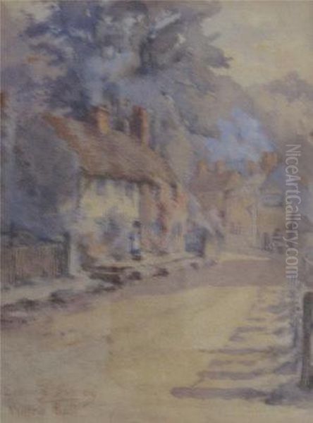 Easting Surrey Oil Painting by Wilfrid Ball