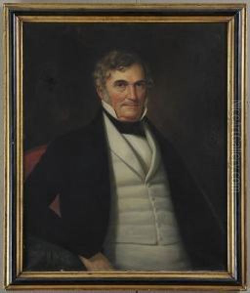 Portrait Of A Gentleman Oil Painting by William John Wilgus