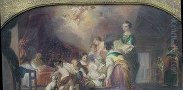 Allegory Of The Holy Family Oil Painting by Sir David Wilkie